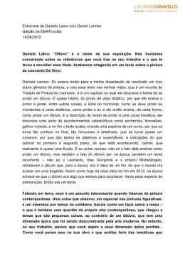 Entrevista Daniel Lannes por Daniela Labra