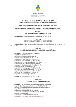 Resolu&ccedil;&atilde;o n&ordm; 1073 em PDF - Assembleia Legislativa do Estado de