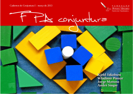 FPA Conjuntura – março de 2013