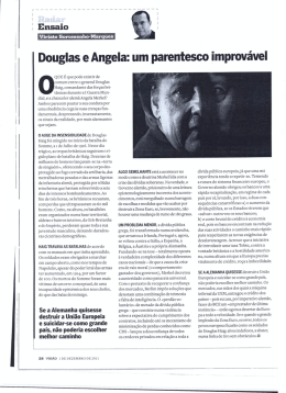 01 12 2011 VS-M, Visao, Douglas Haig e Angela Merkel