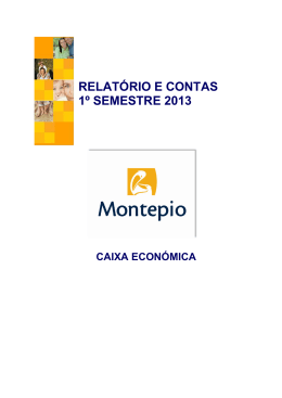 1&ordm; Semestre de 2013