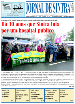 Há 30 anos que Sintra luta por um hospital público