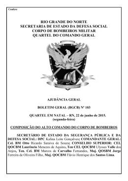 RIO GRANDE DO NORTE SECRETARIA DE