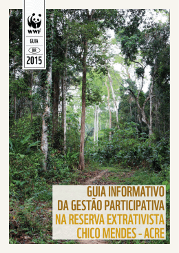 guia informativo da gest&atilde;o participativa na reserva