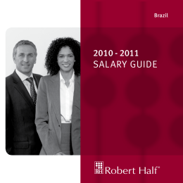 SALARY GUIDE - Elcio Fernando