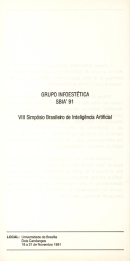 artes e ci&ecirc;ncias