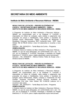 SECRETARIA DO MEIO AMBIENTE - Sinduscon-PR