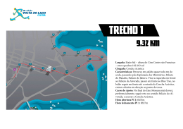 Imprimir Trechos - Volta do Lago Caixa