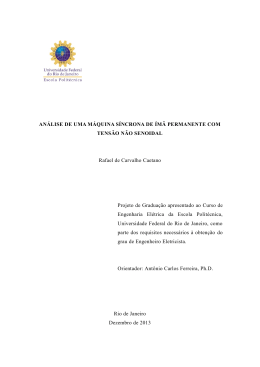AN&Aacute;LISE DE UMA M&Aacute;QUINA S&Iacute;NCRONA DE