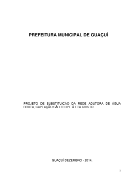 Memorial - Prefeitura municipal de Guaçuí-ES