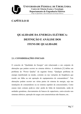 Power Quality - Utilidades Engenharia e Consultoria