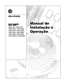 1747-6.2PT, SLC 500, Manual Manual de