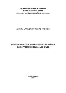 ADRIANA MARIA BRANT RIBEIRO MACHADO GRUPO DE
