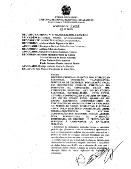 AC007698(Rec. Criminal.Piranhas.Adriana Maria F.da Silva e