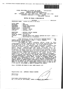 edital na &iacute;ntegra - Leiloes Judiciais GO