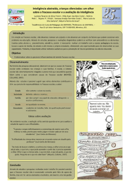 [ÊWHMES sobre o fracasso escolar e a avaliação da inteligência J