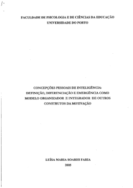 concep&ccedil;&oacute;es pessoais de intelig&eacute;ncia