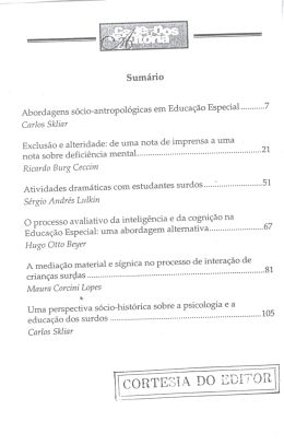 abordagens socio-antropol&oacute;gicas em Educa&ccedil;&atilde;o Especial