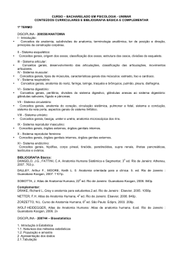 cont. curriculares e bibliografias