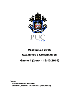 GRUPO 4 (2&ordm; DIA &ndash; 13/10/2014) - PUC-Rio