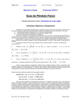 Guia do 2&ordm; trabalho de Laborat&oacute;rio