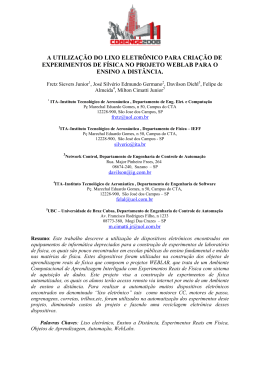INSTRUES PARA A PREPARAO E SUBMISSO DE
