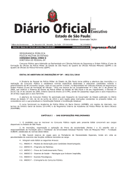 Edital da FUVEST - Central de Concursos