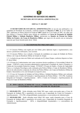 Edital 01/06 - GEA - Abertura