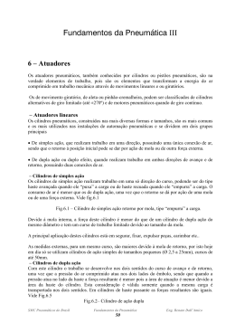 Fundamentos da Pneum&aacute;tica III