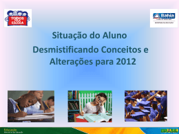 Altera&ccedil;&otilde;es para 2012