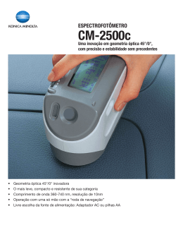 Clique aqui para ver o cat&aacute;logo do CM-2500C.