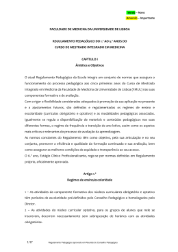 faculdade de medicina da universidade de lisboa