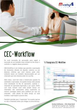 L&acirc;mina CEC-Workflow