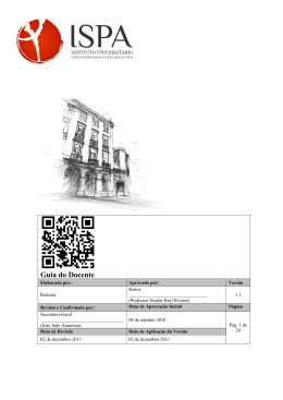 (GUI080) Guia do Docente