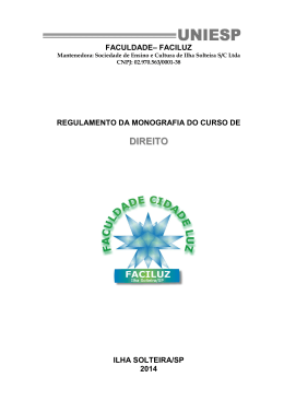 realizar - Faculdade Cidade Luz