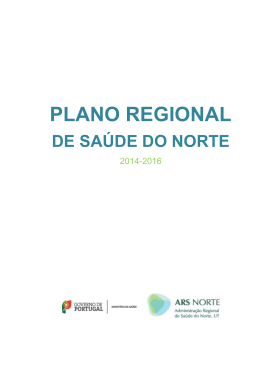 PLANO REGIONAL DE SAÚDE DO NORTE2013-2016