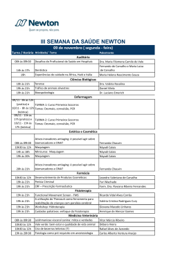 programa do evento
