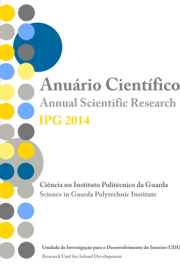 Anuário Científico do IPG - 2014 - Click here to access the page to