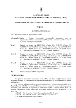 Informa&ccedil;&otilde;es Gerais - Marinha do Brasil