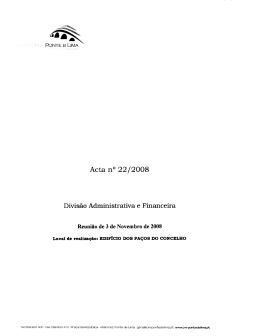 ﬁ PONTEBLJMA Acta n0 22/2008