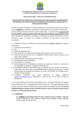 edital n&ordm; 27/2015