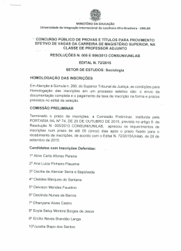 Setor de Estudos: Sociologia