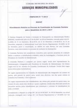 despacho n&ordm;7/2013