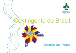 Contingente do Brasil - Escoteiros do Brasil