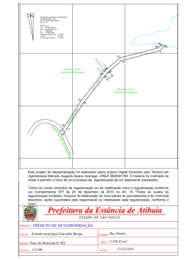 (Planta de desapropria\347\343o