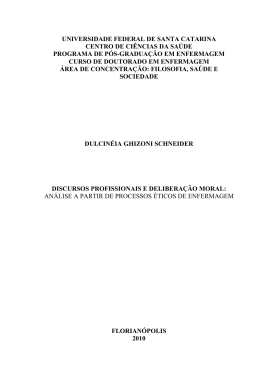 PROJETO DOUTORADO &ndash; 2009
