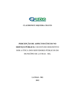 DISSERTACAO_Percep&ccedil;&atilde;o de aspectos &eacute;ticos no Servi&ccedil;o