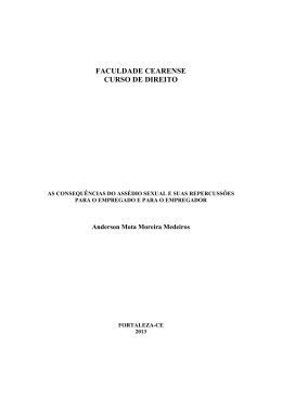 FACULDADE CEARENSE CURSO DE DIREITO