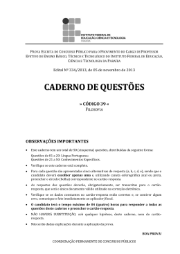 C&oacute;digo 039 - Filosofia
