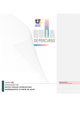 DE PERCURSO - UNOPAR EaD